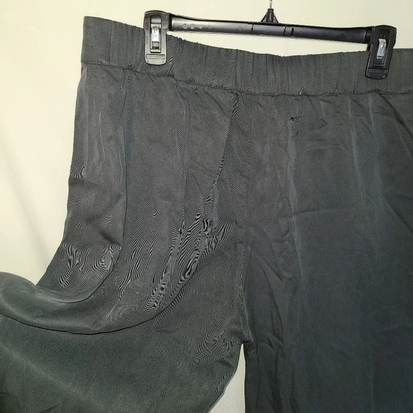 Banana Republic Women's High Rise Wide Leg Pants Tencil Pull On Comfort Large - Picture 6 of 9